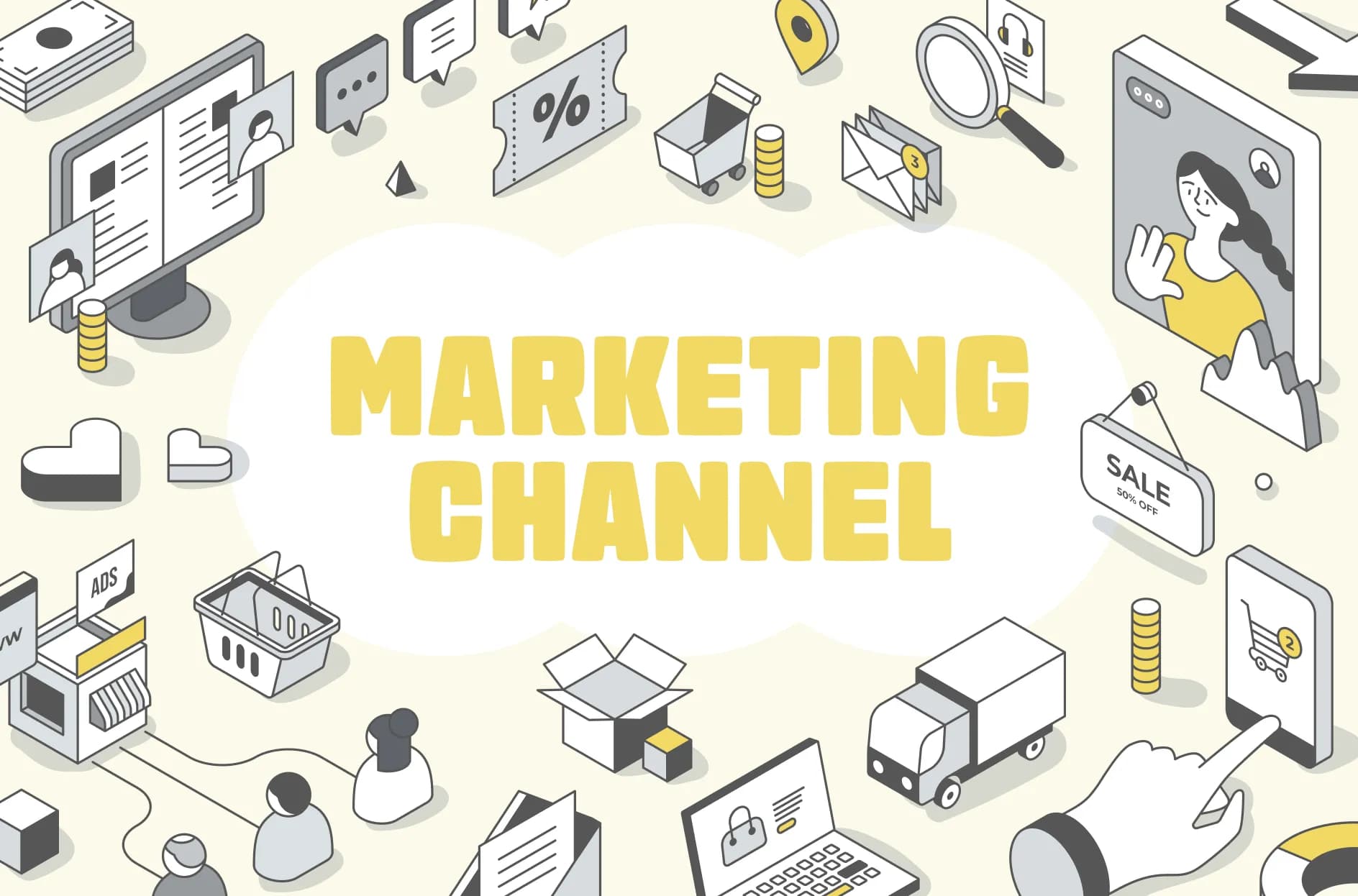 マーケティングチャネルとは?種類や分類・事例を紹介