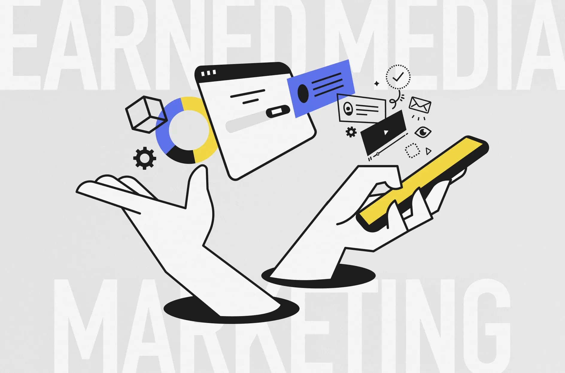 アーンドメディアマーケティングとは?オウンドメディアとの違いも解説