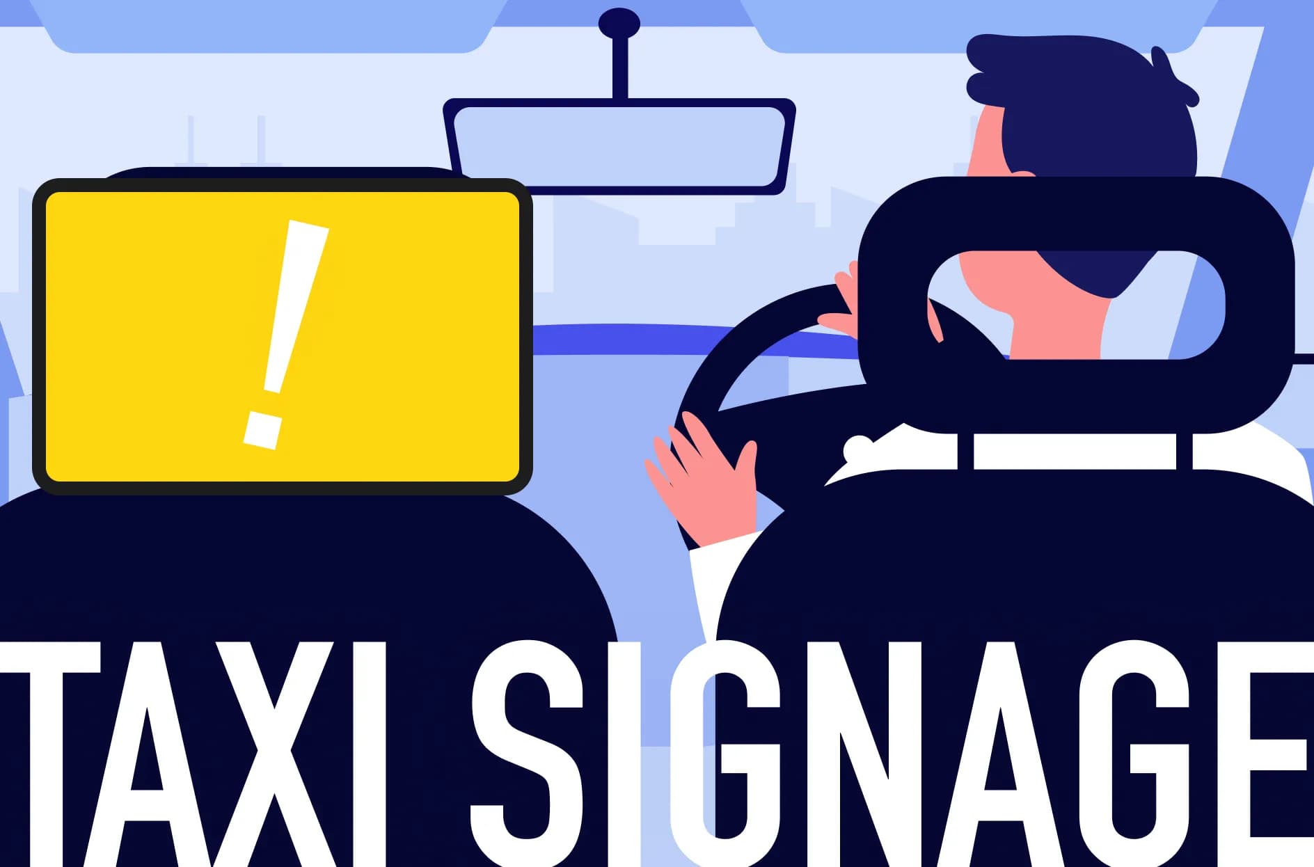タクシー広告とは?特徴や始まり、出稿・配信方法、費用まで解説