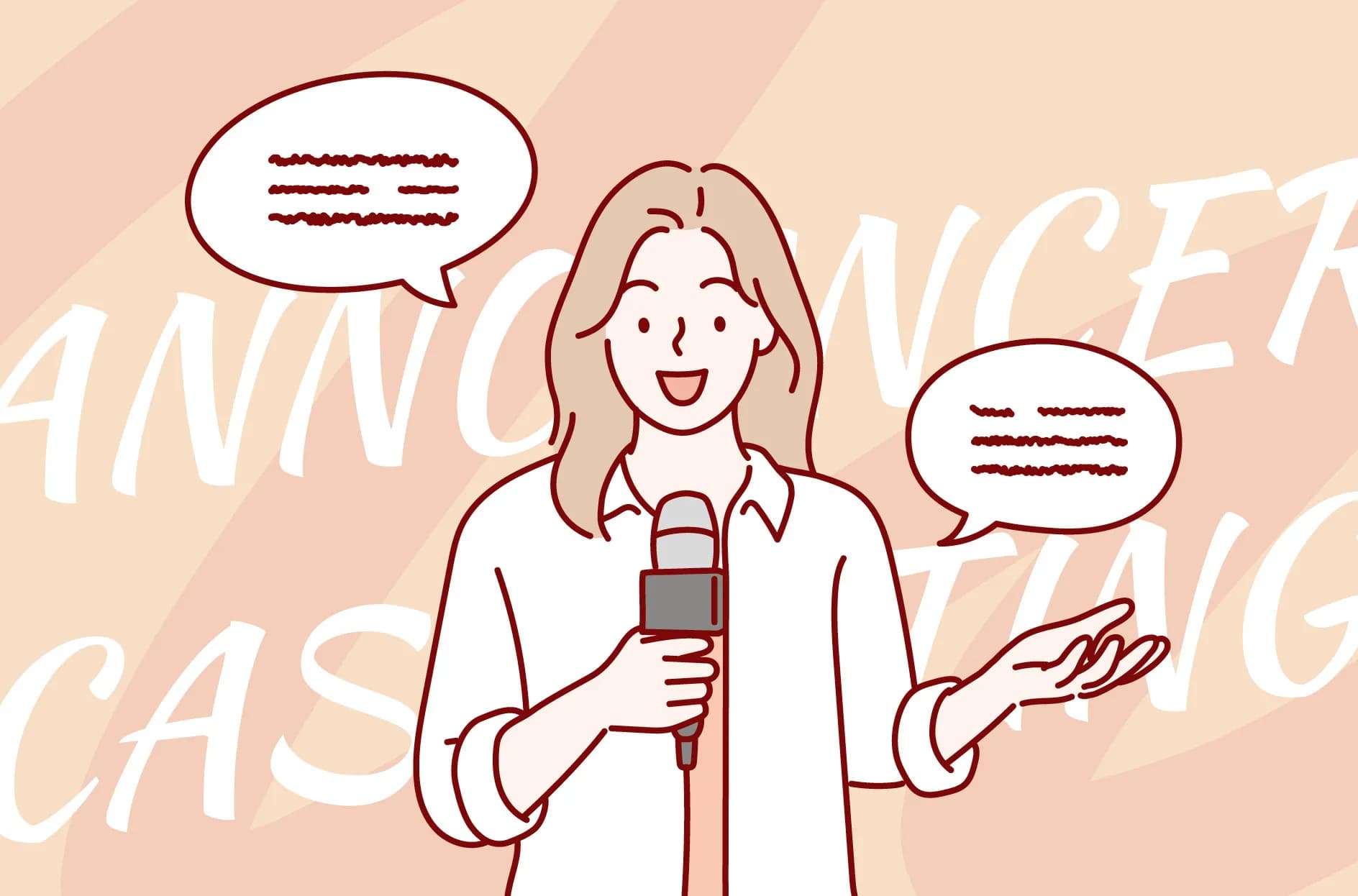 フリーアナウンサーのキャスティングガイド|司会や講演の依頼料は?