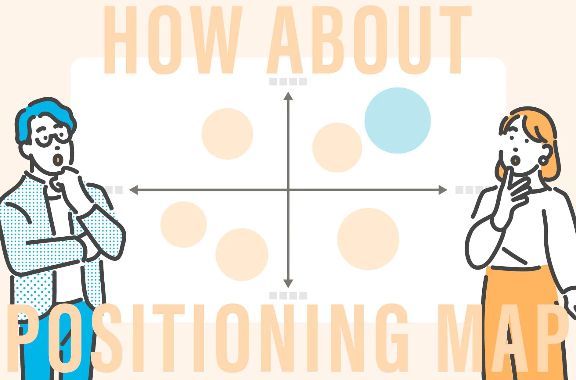 ポジショニングマップとは?ブランドマーケティングに役立つ使い方・考え方のコツ